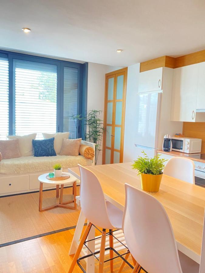Apartamento con piscina Apartment Vigo Bagian luar foto