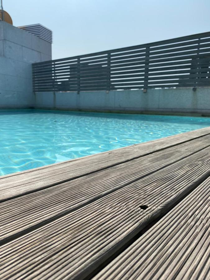 Apartamento con piscina Apartment Vigo Bagian luar foto
